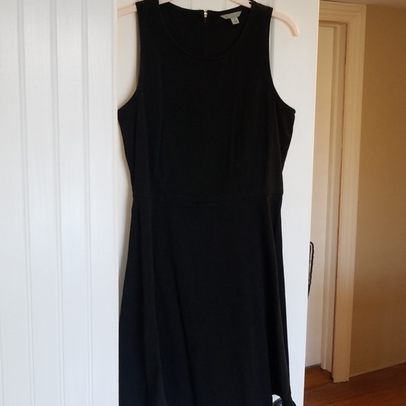 Gap black denim dress - Picture 1 of 4